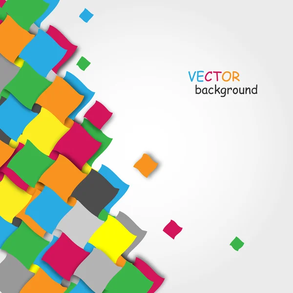 Vector abstracto fondo colorido — Vector de stock