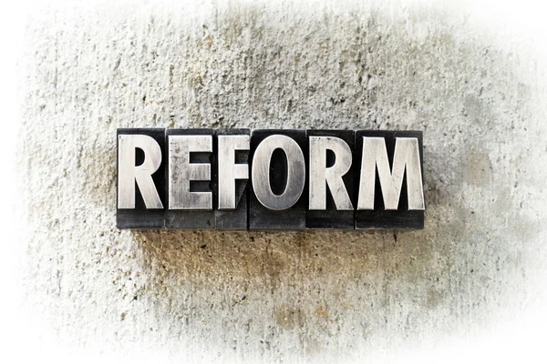 Reform — Stock Photo, Image