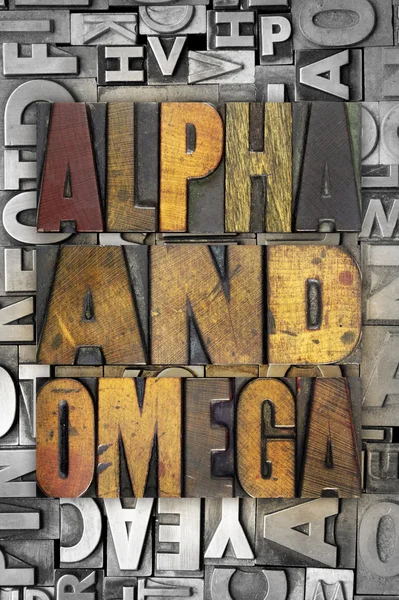 Alpha and Omega — Stock Photo, Image