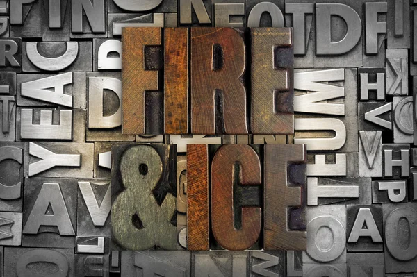 Fire and Ice — Stock Photo, Image