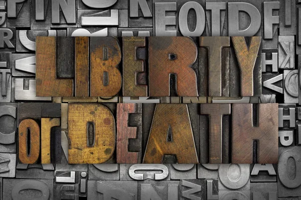 Liberty or Death — Stock Photo, Image