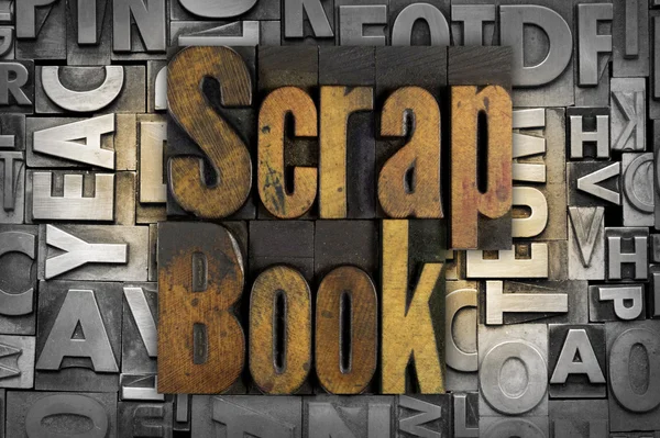 Scrap Book — Stock Photo, Image