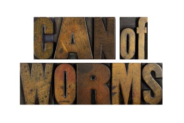 Can of Worms clipart