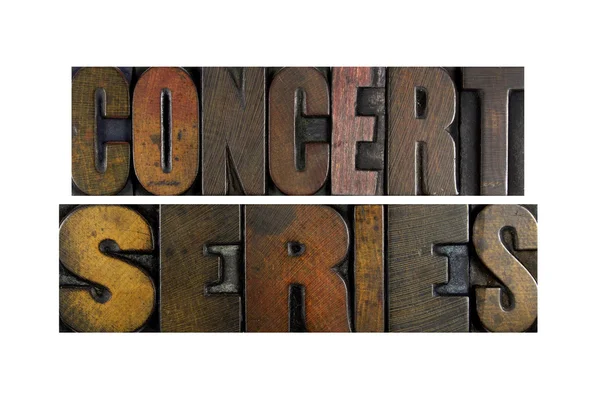 Concert Series — Stock Photo, Image