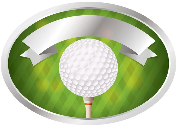 Emblème de golf — Image vectorielle