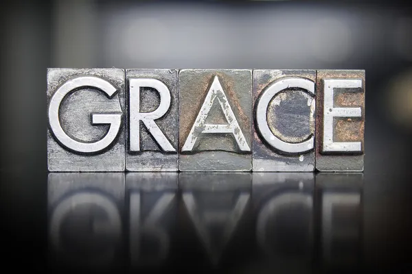 Grace knihtisk — Stock fotografie