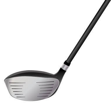 Golf Kulübü sürücü illüstrasyon