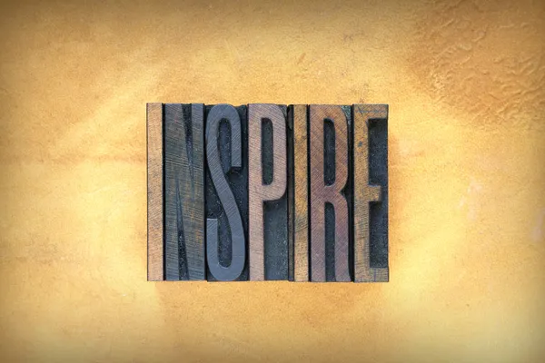 Inspire Letterpress — Stok Foto