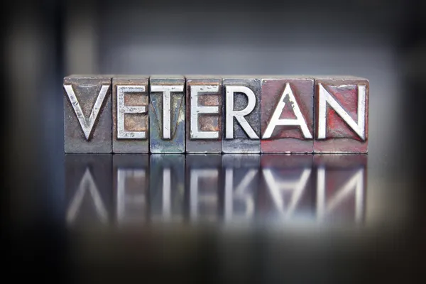 Veteran Letterpress — Stock Photo, Image