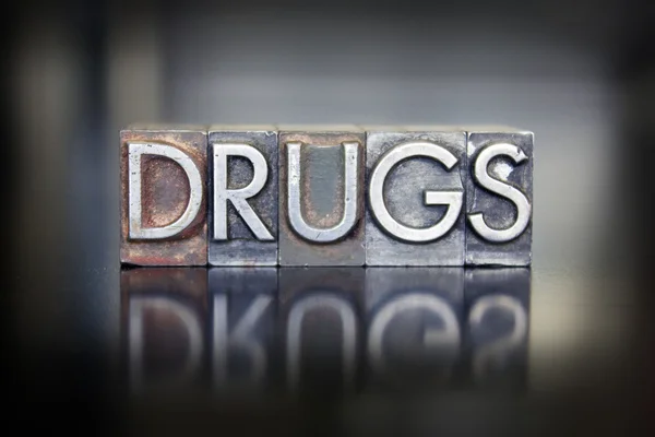 Високого друку наркотики — стокове фото