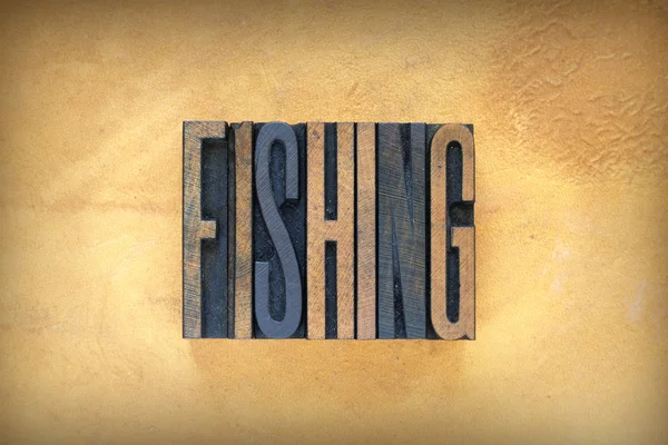 Cartas de pesca — Fotografia de Stock