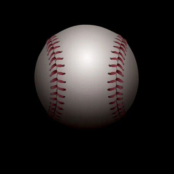 带阴影的棒球的插图 — 图库矢量图片