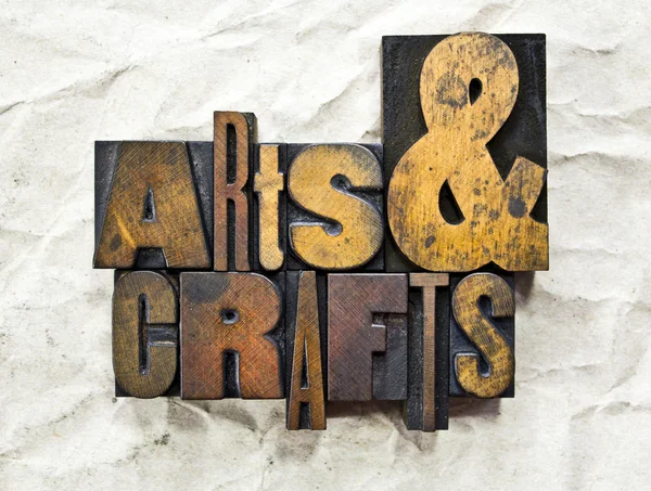 Artes & Artesanato Letterpress — Fotografia de Stock