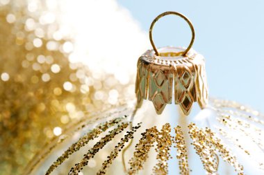 süslü Noel barballs çifti süsler