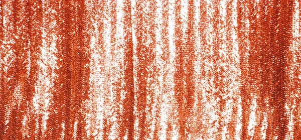 Full frame red sequins curtain background texture. — Stock Photo, Image