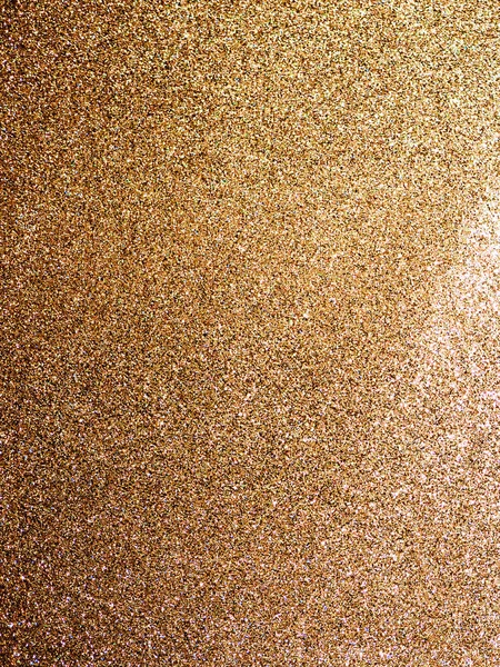 Full frame gold glitter background texture. — Stock Photo, Image