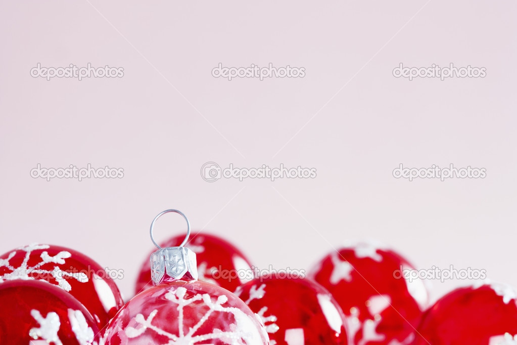 plain christmas balls