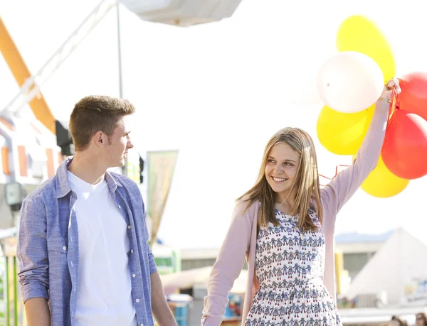 Couple having fun — Stock Photo, Image