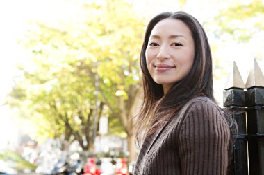 çekici Japon turist