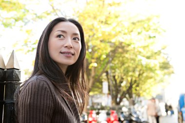 çekici Japon turist