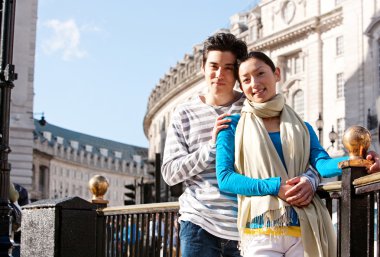 Japon bir turist Çift