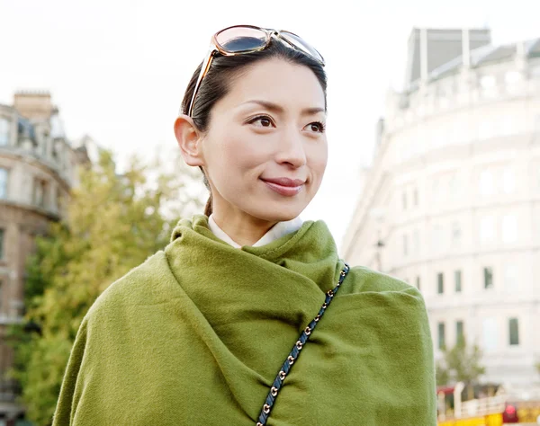 Mujer turista japonesa — Foto de Stock
