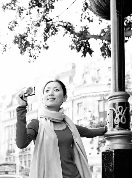 Mulher turística japonesa — Fotografia de Stock