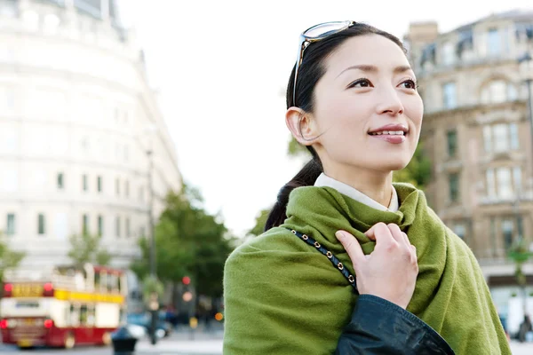 Mujer turista japonesa — Foto de Stock