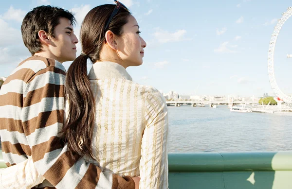 Japanese tourist couple — Stock Photo, Image