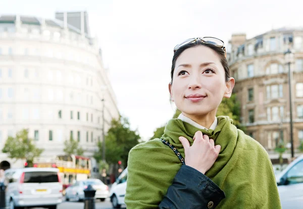 Japanese tourist woman — Stock Photo, Image
