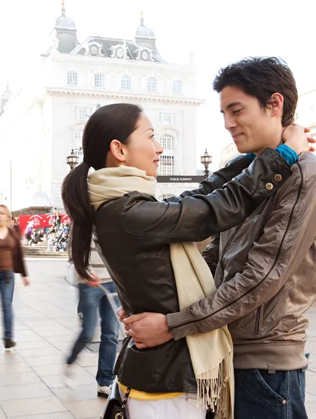 Japanese tourist couple — Stock Photo, Image