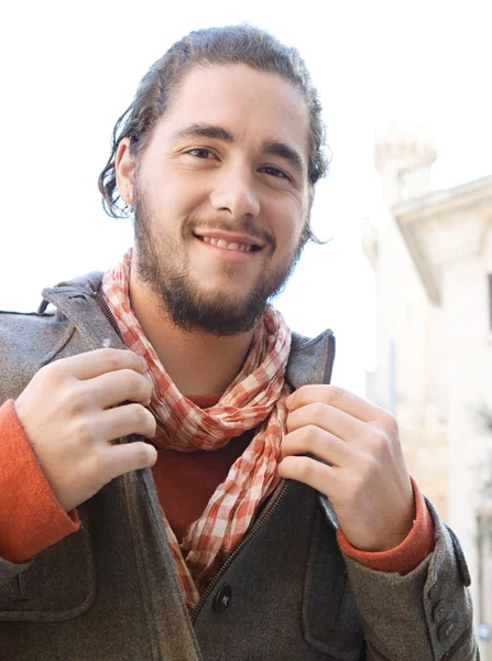 Man grooming själv — Stockfoto