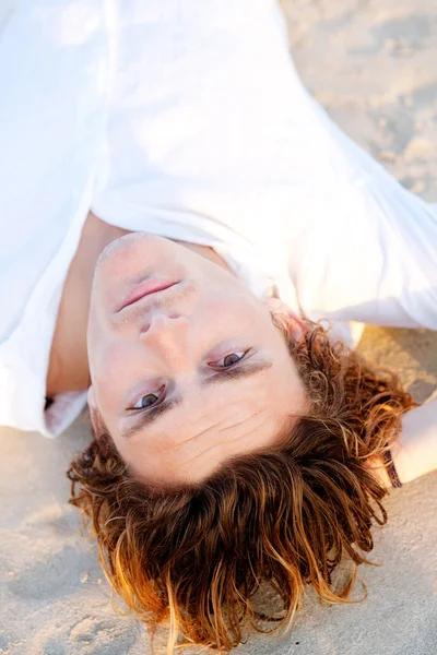 Attractive man relaxing — Stock Photo, Image