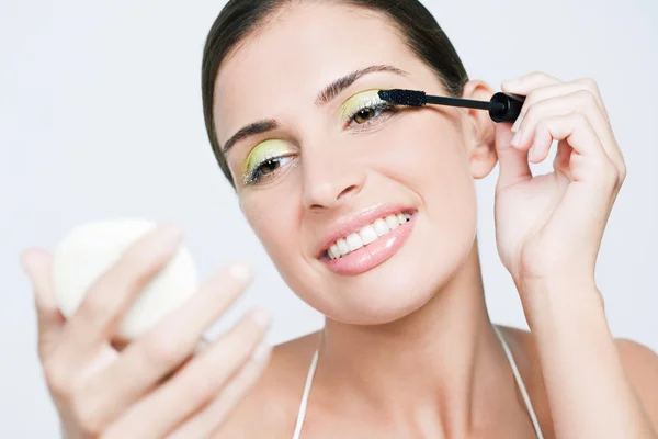 Young woman  make up — Stock Photo, Image