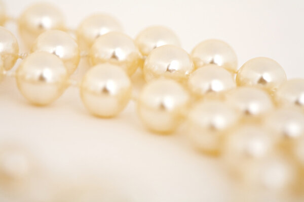 Natural pearl necklace