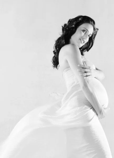 Attractive pregnant woman — Stock Photo, Image