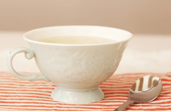 Tazza e piattino da tè — Foto Stock