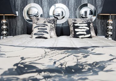 Tasarımcı otel yatak odası