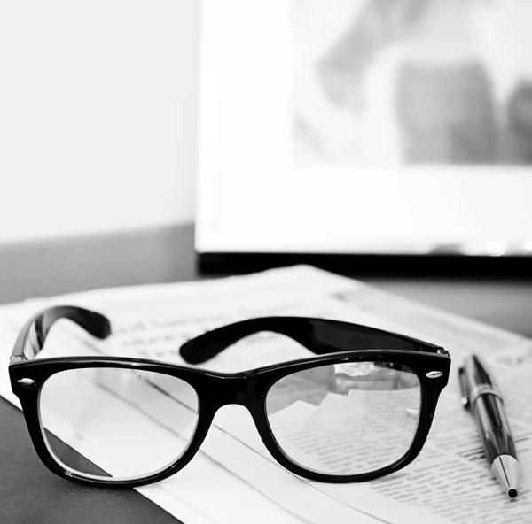 Ζευγάρι γυαλιά ανάγνωσης — Φωτογραφία Αρχείου