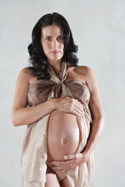 Vackra gravid kvinna — Stockfoto