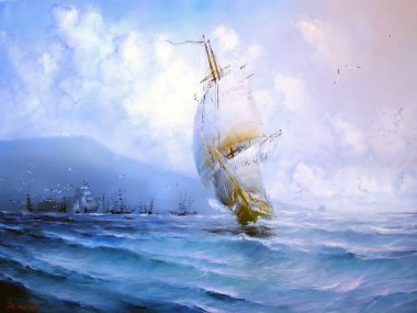 deniz manzarası Kırım peyzaj