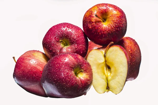 Många äpple — Stockfoto