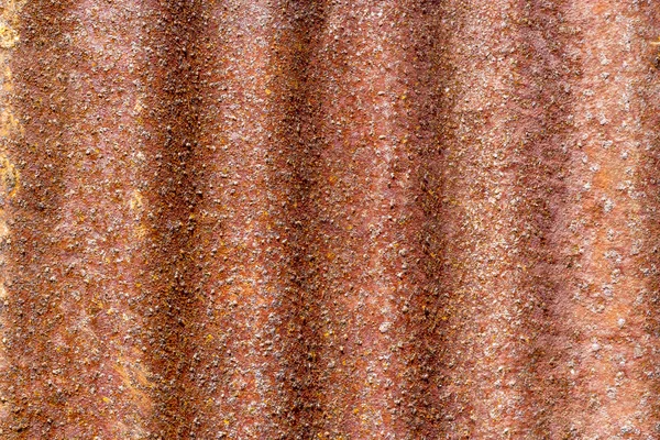 Rust på galvanisert jernplate – stockfoto