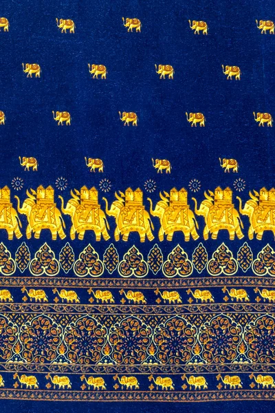 Elephant with decorative pattern — Stock Photo, Image