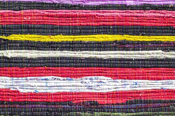 Fabric colourful alternation pattern — Stock Photo, Image