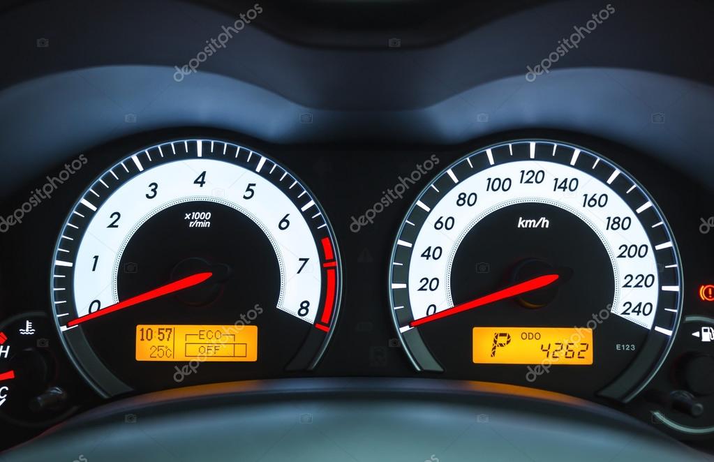 Car dashboard Stock Photo by ©manusy 32047575