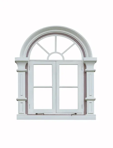 Classic window frame on white — Stock Photo, Image