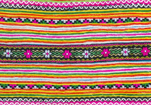 Colorful fabric pattern — Stock Photo, Image