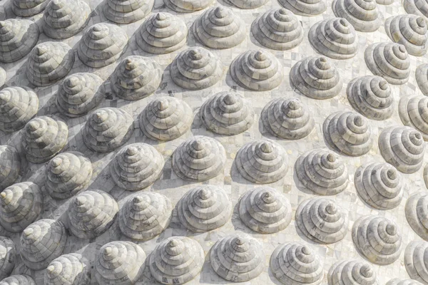 Mable spiralmönster av buddha huvudet — Stockfoto