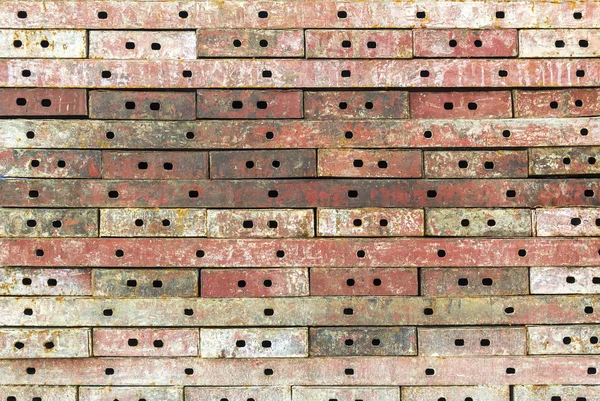 Stack iron rusty plate — Stock Photo, Image